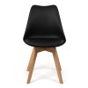 Skandinávská jídelní židle SCANDINO černá (2)