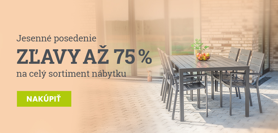 Slevy až 75 %