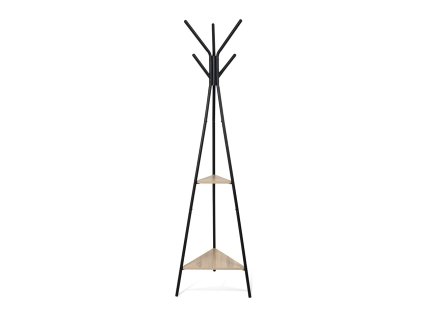 401280 Věšák LINEA černá natural (1)