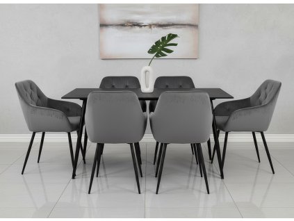 ceramon 140 + 6x siena šedá