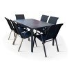 Zahradní jídelní set VIKING L + 6x židle RAMADA (2)