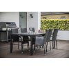 Nábytek na zahradu ratan stůl VIKING XL + 6x židle PARIS B