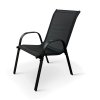 Zahradní židle RAMADA černá (2)