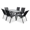 Zahradní jídelní set Klaudie + 6x židle RAMADA (2)
