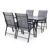 Zahradní set PORTO 150cm + 4x židle SOLANO skládací (2)