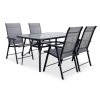 Zahradní set PORTO 150cm + 4x židle SOLANO skládací (3)
