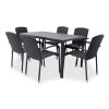 Nábytek na zahradu ratan stůl VIKING L + 6x židle ROMA (2)