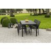 Nábytek na zahradu ratan stůl VIKING XL + 6x židle ROMA (7)