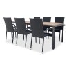 Zahradní jídelní set MILANO + 6x židle Paris (2)