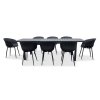 Jídelní set GRANDE LUNGO + 8x židle RIKKE (5)