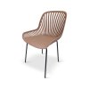 Designová židle GABY růžová (3)