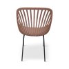 Designová židle GABY růžová (5)