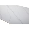 Jídelní stůl s keramickou deskou v dekoru bílého mramoru CERAMON 140 (5)