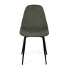 Manšestrová jídelní židle MARIE zelená (2)