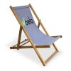 Plážové skládací křeslo NOELA šedá (3)