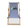 Plážové skládací křeslo NOELA šedá (2)