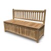 Zahradní lavice teak Ria 150cm s úložným prostorem (2)