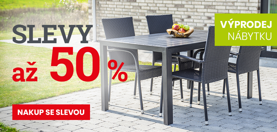 Výprodej zahradního nábytku
