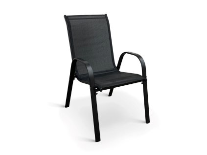 Zahradní židle RAMADA černá (3)
