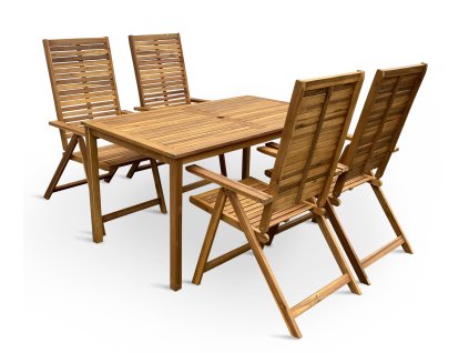 Zahradní dřevěná sestava 1+4 Lucy II.