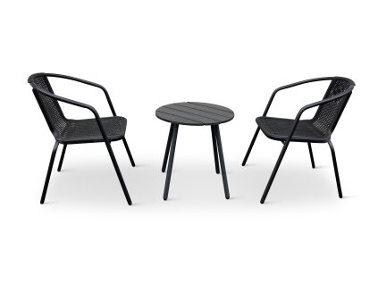 Kovový nábytek na balkon Lounge + Bistro 1+2 (4)