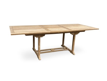 Faisal hranatý teakový rozkládací stůl (11)