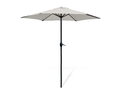 Slunečník Columbus 2,3m šedý (2)