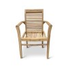 Zahradní stohovatelné křeslo StuckingNew teak (2)