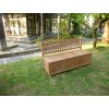 1398 2 ria teakova lavice 150 cm s uloznym prostorem