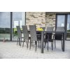 Nábytek na zahradu ratan stůl VIKING XL + 6x židle PARIS J