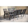 Zahradní jídelní set Viking XL + 6x kovová židle Ramada