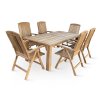 Zahradní nábytek America teak set 1+6 (4)