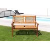 Zahradní dřevěná lavice Rene