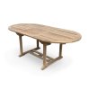 Oválný rozkládací stůl Alfi teak (4)