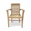 Zahradní stohovatelné křeslo StuckingNew teak (3)