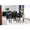 Set Viking L + 4x černé křeslo RAMADA C