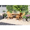 Zahradní dřevěný set 1+6 pro 6 osob Viet