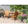 Zahradní dřevěný set 1+6 pro 6 osob Viet
