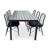 Kovový zahradní nábytek stůl Viking XL + 6x židle Gigi (1)