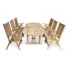 Set zahradního nábytku FAISAL stůl + 6x křeslo EDY (1) (1)