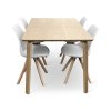 Stůl Zaha dub + 4x židle BEECH (1)