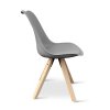 Jídelní židle Gina šedá (1)