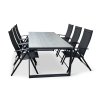 Zahradní jídelní set stůl Strong + 6x židle Pia polohovací (3)