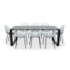 Zahradní designový set Strong + 8x židle GABY šedá (3)