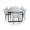 Zahradní designový set Strong + 8x židle GABY šedá (1)