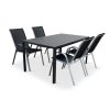 Zahradní jídelní set VIKING L + 4x židle RAMADA SILVER (3)