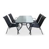 Zahradní jídelní set Klaudie + 4x židle RAMADA (1)