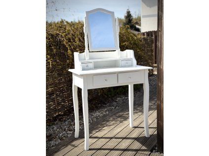 Toaletní stolek bílý