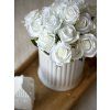 Umělé růže bílé