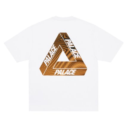 Palace Tri-Vex T-shirt 'White/Orange'